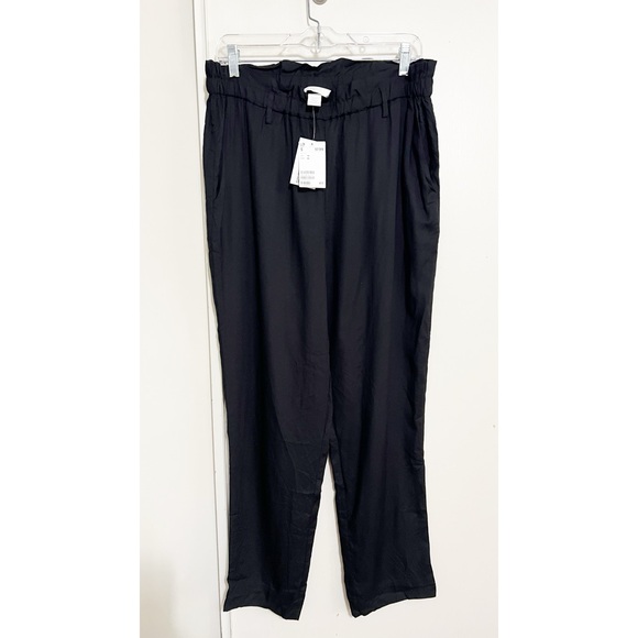 H&M Paperbag Pull On Pants 10 NWT - Picture 3 of 7